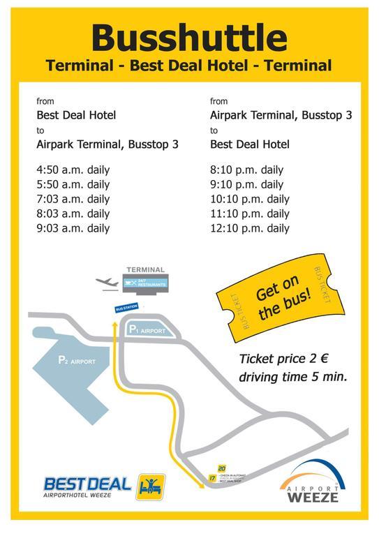 Best Deal Airporthotel Weeze Exterior photo